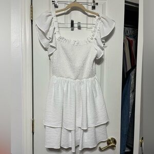 NWOT Express White Summer Dress